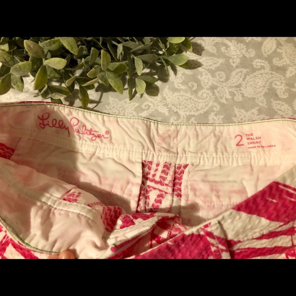 Pink Lilly Pulitzer Shorts - Picture 3 of 3